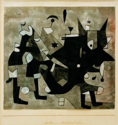Overloaded Devil by Paul Klee